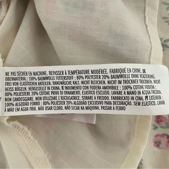 Tuckernuck Hyacinth House Aurelia Floral Puff Sleeve Ruffle Blouse 37377 - Picture 8 of 10